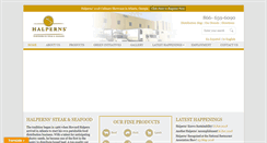 Desktop Screenshot of halperns.com
